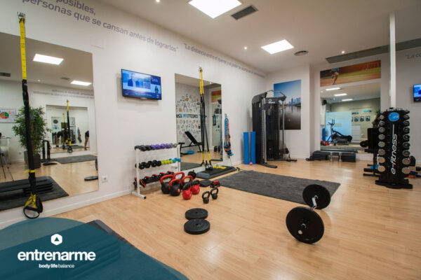 gimnasio entrenamiento en majadahonda